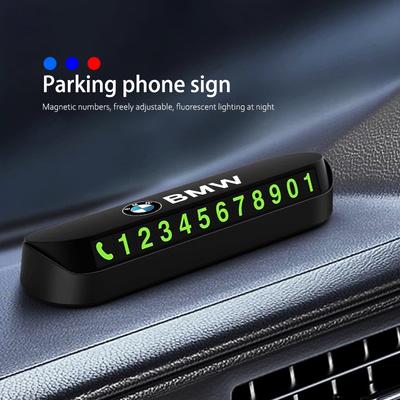 Автомобильная временная парковочная карта с номером телефона, табличка с номером телефона для серии i3 i4 G07 G06 G05 G02 G01 F48 F39 G42 G30 G20 G26 X1