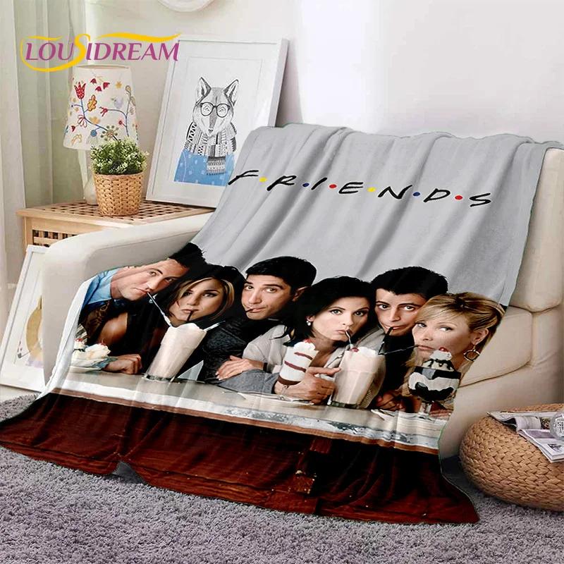 New Friends Classics TV 3D Soft Flannel Blanket for Beds Bedroom Sofa Picnic,Throw Blanket for Cover Outdoor Leisure Kid Gift