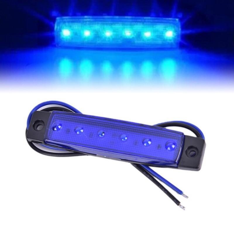 10 шт. Автомобильный наружный свет 12 В / 24 В светодиодный красный белый желтый синий зеленый светодиодный автомобильный автобус грузовик габаритный свет низкий светодиодный сигнальный фонарь для прицепа