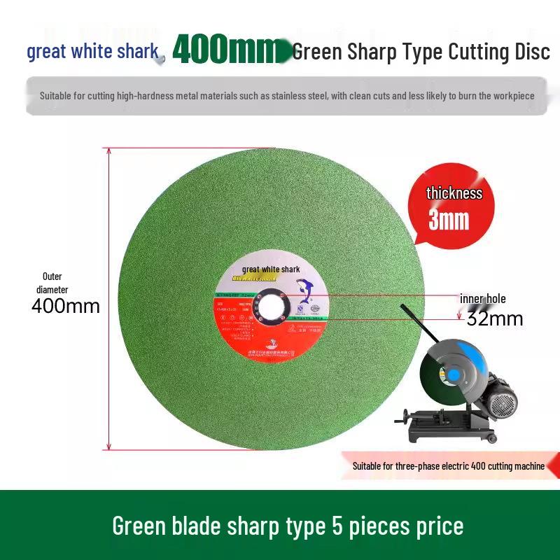 Лезвие для УШМ Great White Shark 100 мм из Нержавеющей Стали - Острое и Долговечное Режущее Колесо
