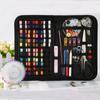 172pcs/set Portable Sewing Kit 48 Coils Needles Thread  Box Scissors Sewing Box Set  Household