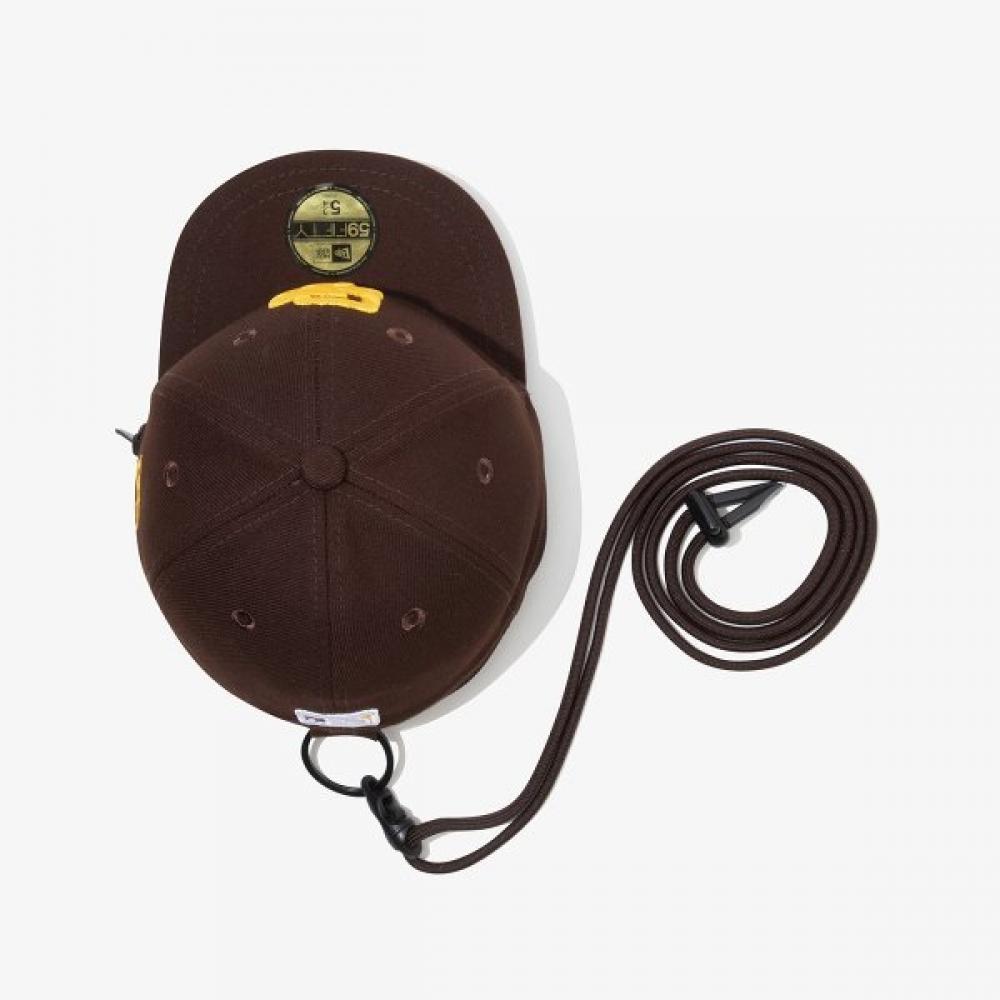 New Era San Diego Padres Cap Pouch Mobile Bag Burnt Wood 15122079