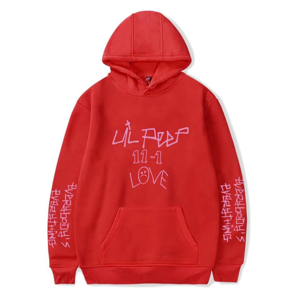 Худи Lil Peep Свитшот Мода Хип-Хоп Винтажное Женское Худи Осень Унисекс Худи Харадзюку Уличная Мода Мужское Худи
