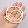 1String Natural Seawater Shell Beads, Fashion Flat Round Loose Spacer Beads for DIY Necklace Bracelet Anklet Accessories, Creative Jewelry Making 38cm