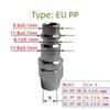 3-in-1 Quick Release Pneumatic Connector Rapidities for Air Hose Fittings Coupling Compressor Accessories European Standard