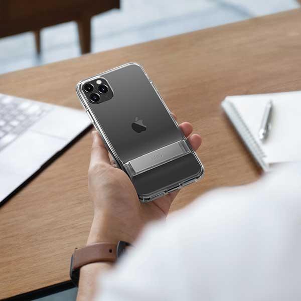 Etui do iPhone 11 Pro UNIQ Cabrio Szare