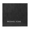 Michael Kors MK Cooper Короткий кошелек из холста с принтом логотипа Мужской кошелек Черный 36U9LCRF6B-BLACK