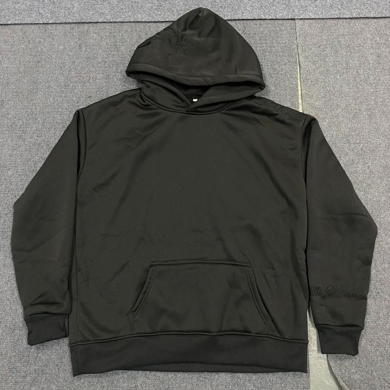 Y2K вышитая уличная хип-хоп толстовка с капюшоном и длинными рукавами коллекция осень/зима