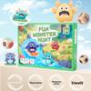 Wood Fun Monster Hunt Desktop Interactive Game Children Puzzle Toy For Kids Early Education