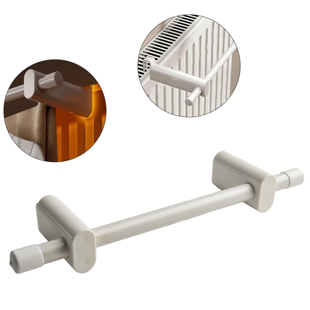 Для ванной комнаты Для полотенец и халатов Размер 30 см Общая длина Радиаторная вешалка для полотенец Нагреваемая вешалка для полотенец Легкая установка