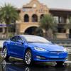 Ctkhn3 1:32 Модель автомобиля Tesla Model X Model S из сплава Diecasts Металлические игрушечные транспортные средства Модель автомобиля Симуляция звука и света Коллекция Подарок для детей