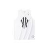 Kyrie Letter Print Round Neck Pullover Comfortable Versatile Breathable Sleeveless Vest Unisex Vests White 172421118-1