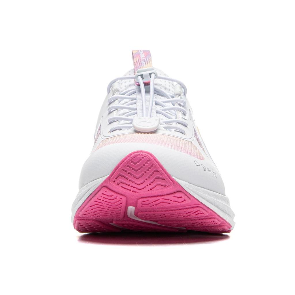 Детские кроссовки для бега Li Ning Удобные Прочные Повседневные Простые Детские кроссовки Стандартный-Белый Персиково-Розовый Светло-Ирисовый-Фиолетовый YKFU096-2