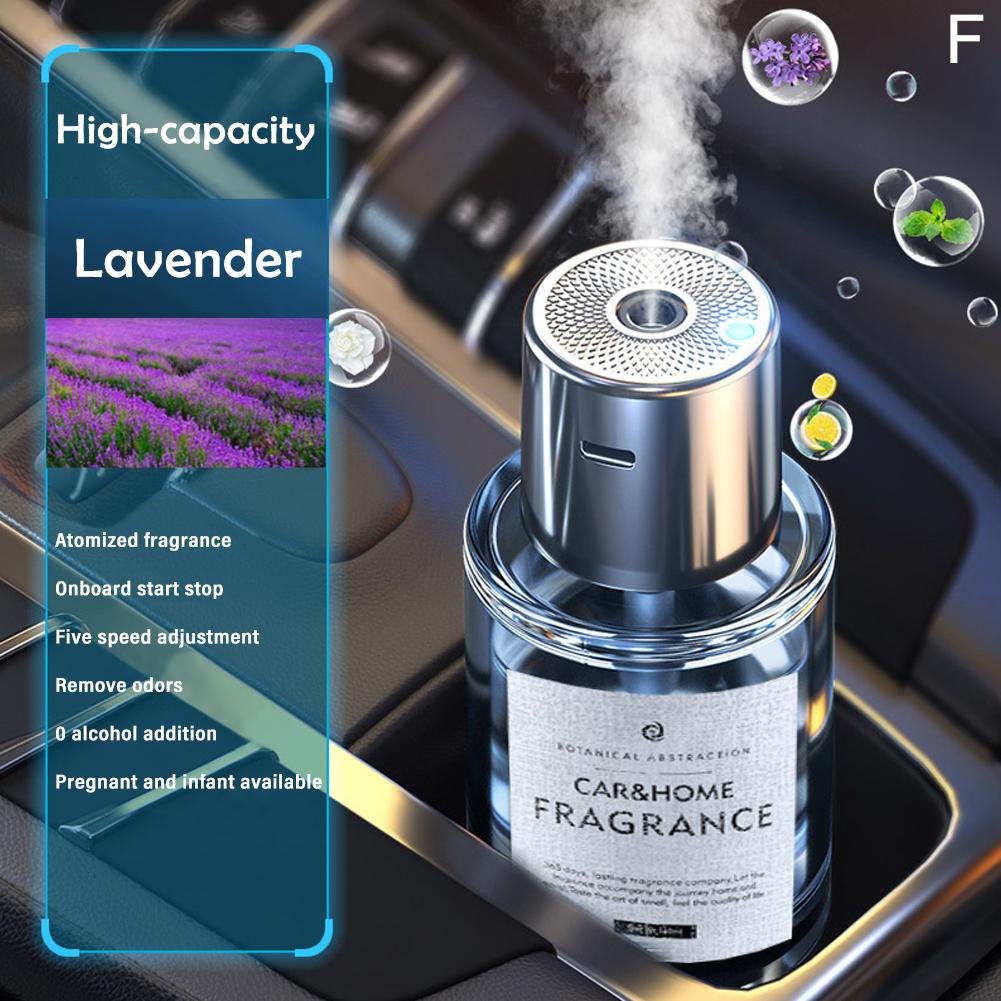 Car Mounted Fragrance Spray Fragrance Car Perfume Intelligent Fragrance Locomotive Large Capacity Humidifier Fragrance Interior