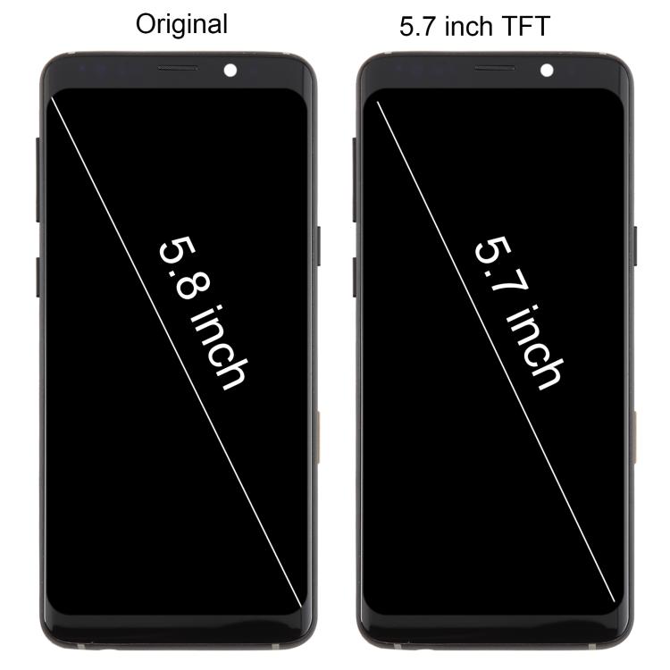 Для Samsung Galaxy S9 SM-G960F 5,7 дюйма TFT ЖК-экран Дигитайзер Полная сборка с рамкой