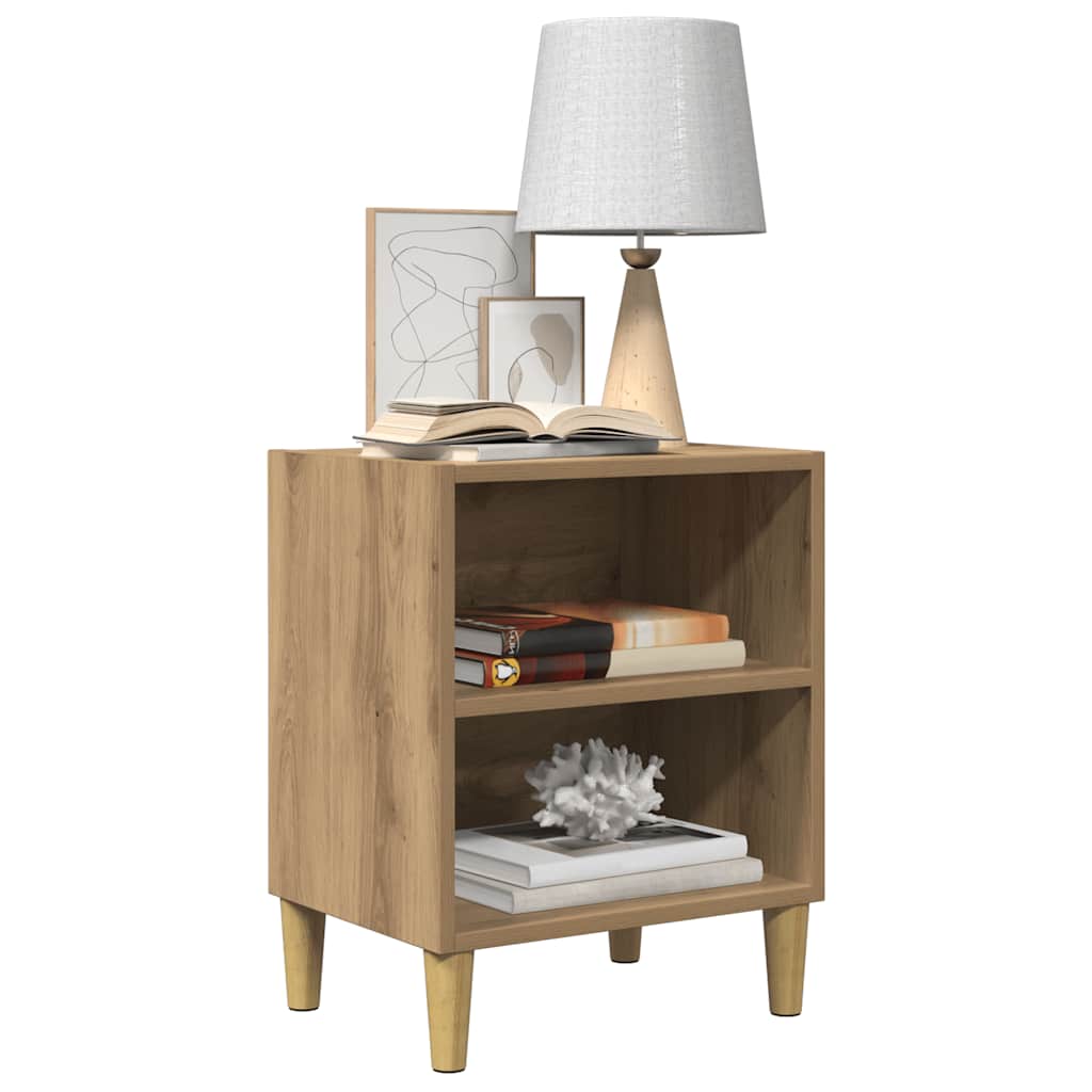 Nightstand Artisan Oak 40x30x50 cm Particleboard