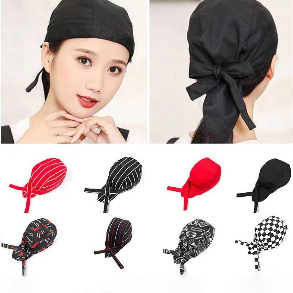 Регулируемая шляпа шеф-повара Дышащие шляпы официанта Рабочая шляпа Кулинарная шляпа унисекс