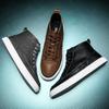 Высококачественные легкие нескользящие мужские ботинки 2024 года, новая мужская повседневная обувь, модная удобная дышащая деловая обувь 44