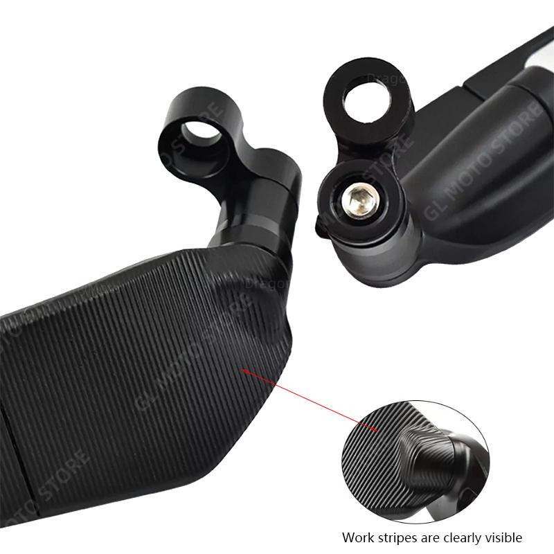 For Kawasaki Z900 Z 900 Motorcycle Wind Wing Side Rearview Mirror Adjustable Rotating Motorbike Accessories Reversing