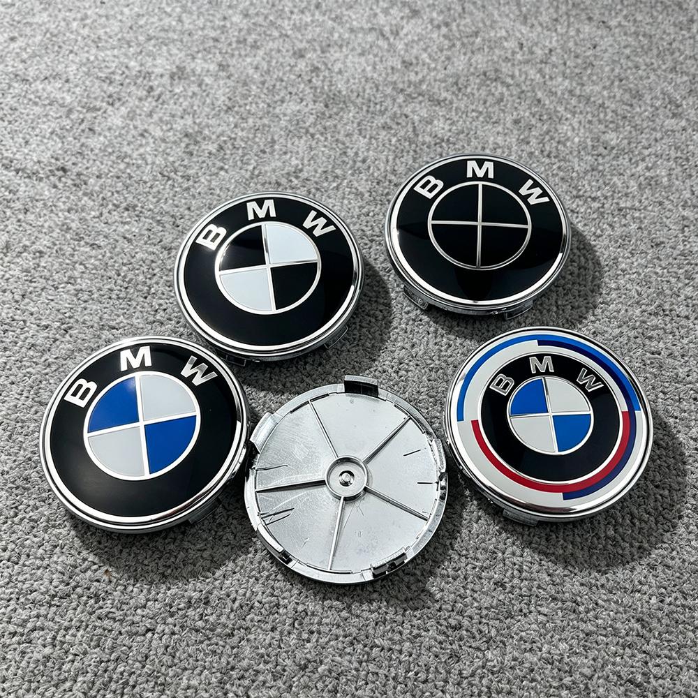 For BMW M 4Pcs 68MM Car Wheel Center Cap Hub Cover Badge For BMW E36 F20 E46 E39 E38 E90 E60 G30 G32 G01 G26 G23 G05 F40 G02 G06 G07 G22