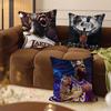 Basketball Star L-LeBron J-James Cushion Cover Decorative Pillow Sofa Home Decor Case Pillow Cases