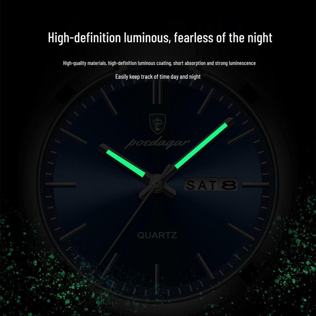 Новые швейцарские ультратонкие мужские водонепроницаемые повседневные кварцевые часы