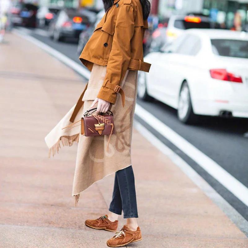 Ретро модные женские кроссовки из мягкой натуральной кожи повседневная обувь на шнуровке туфли на плоской подошве кроссовки для женщин роскошная обувь