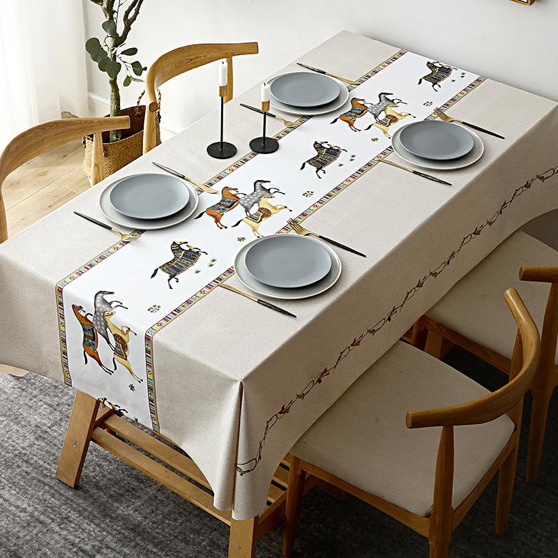 Nordic Home прямоугольные скатерти для украшения стола, вечеринки, богемные водонепроницаемые, против пятен, Nappe De Table Table Cover Tapete