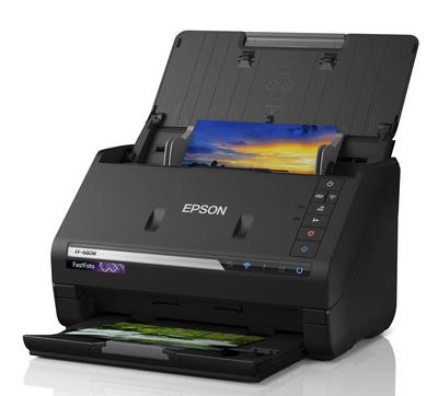 Фотосканер Epson фото FF-680W (Подача листов/A4/совместимость с USB/совместимость с Wi-Fi/легкое сканирование)