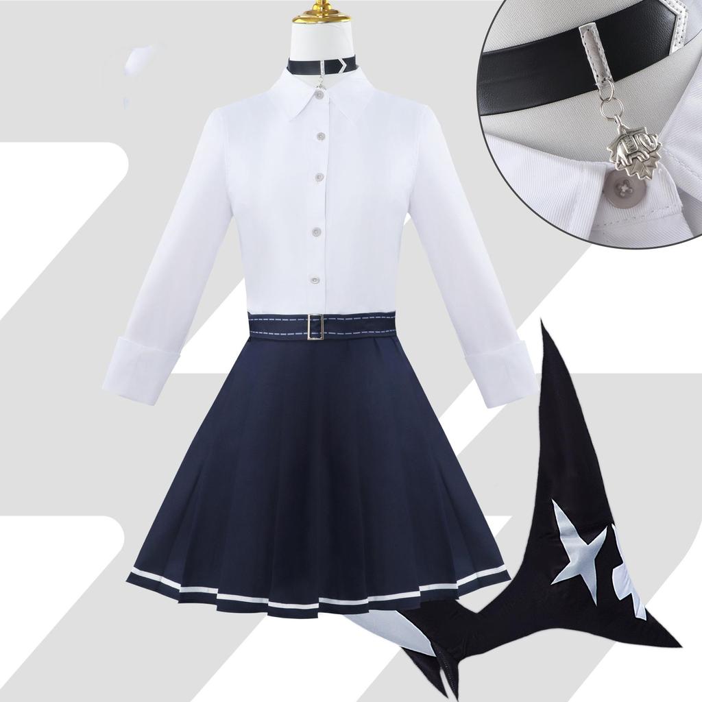 Аниме Zenless Zone Zero Косплей Костюм Эллен Костюм Хэллоуин Аниме ZZZ Наряд Девушка Униформа Парик Подарки На День Рождения Карнавал Полный Комплект