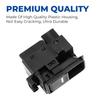 Power Window Control Switch Button Fit Rear Left/Right Power Window Master Switch - Direct Replacement for OEM 35770-SDA-A01 & BACB32-848001,
