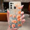 Задняя крышка для Tecno Spark 8C Чехол Прозрачный Роскошный Модный Эстетичный Бабочка Цветок Мягкий ТПУ Силиконовый Чехол для телефона Tecno KG5k KG5j