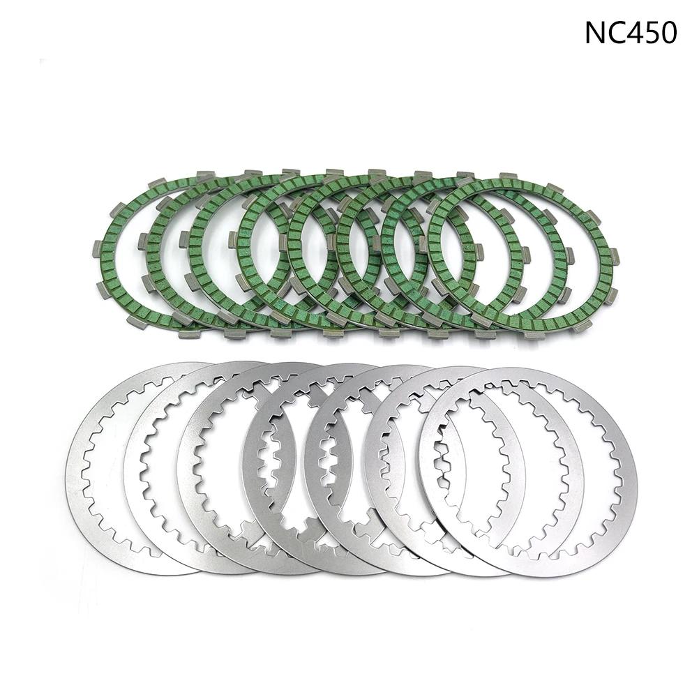 Motorcycle Engine Clutch Friction Plates & Steel Disc For AVANTIS Enduro MOTOLAND SM-MOTORS Zongshen KAYO BSE BRZ NC250 NC450