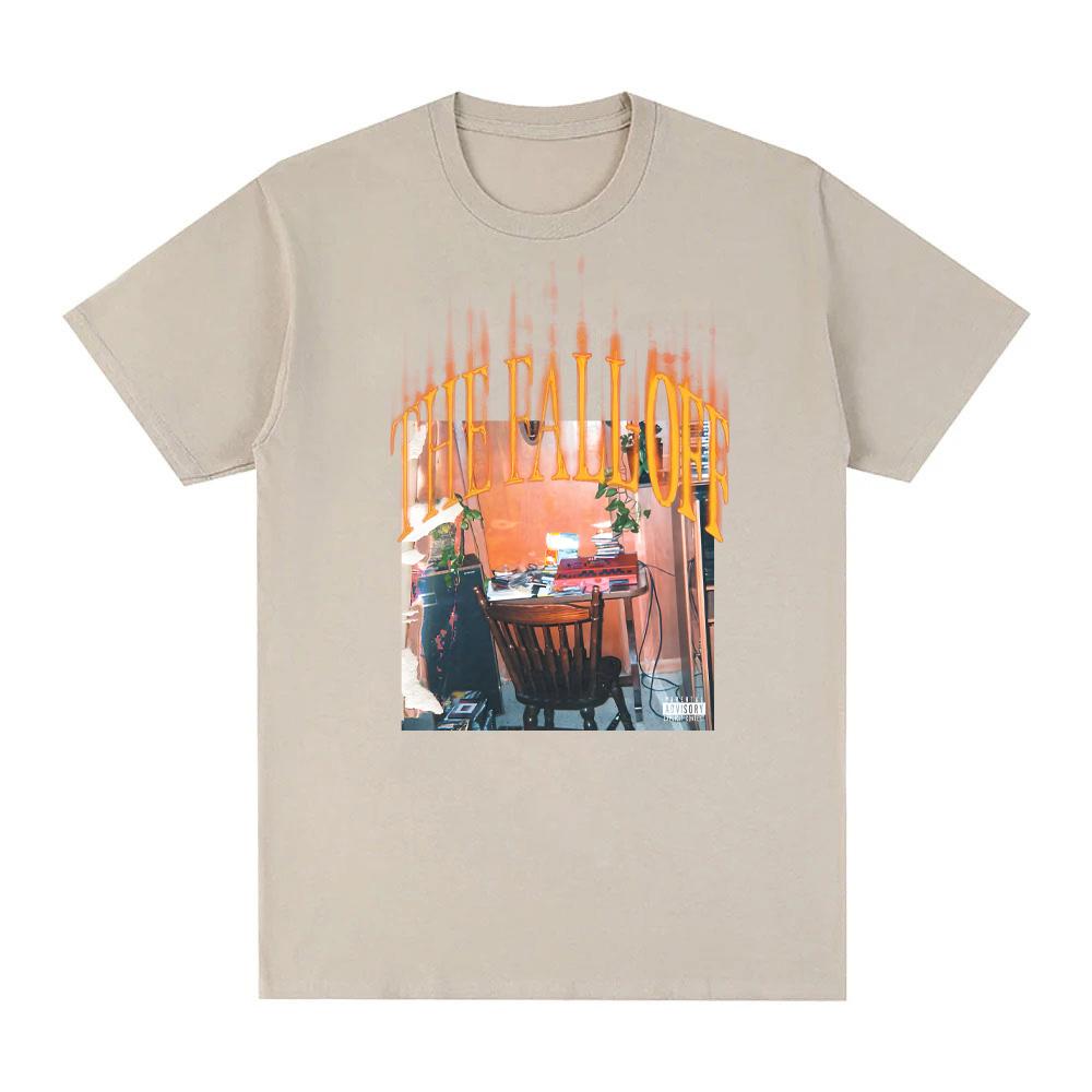 J Cole T-Shirt new album THE FALL OFF Tee 100%Cotton High Quality Harajuku Tee-shirt Music Merch Classic Tops anime Tees Streetwear valentine's day