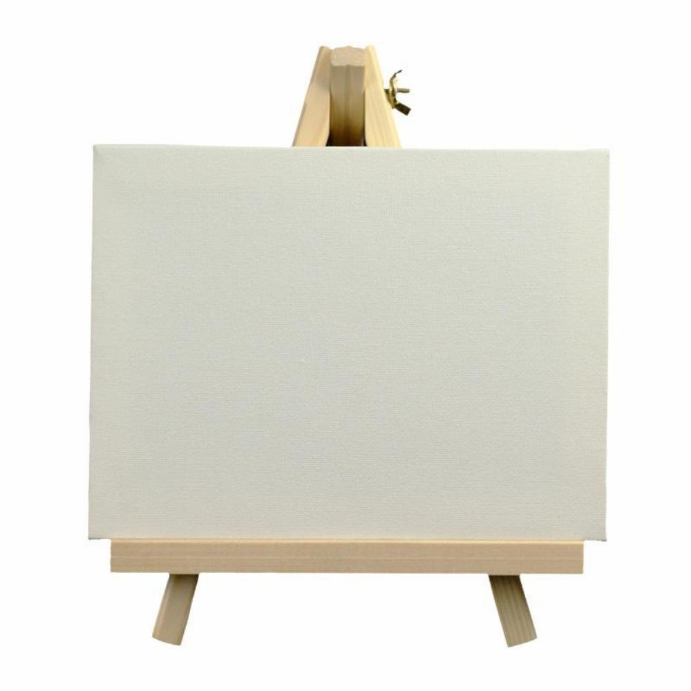1 комплект, деревянный мини-мольберт для художника, картина маслом, белый холст, ткань для рисования, мебель, мебель для живописи, товары для творчества на холсте