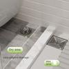 With Grid Grate Cover Shower Floor Drain Stainless Steel with Removable Cover Dual-purpose Floor Drain Backflow Preventer