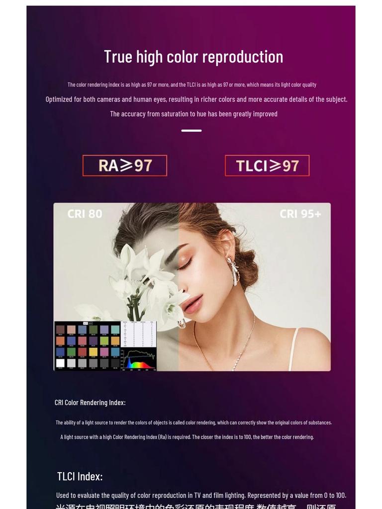 Yingbang Y500S Flagship Film & TV Fill Light for Douyin & Xiaohongshu Live Streams