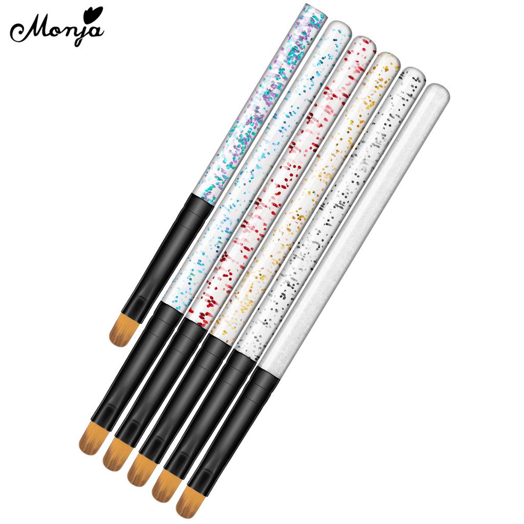 1 шт., кисть для дизайна ногтей, акриловая ручка, УФ-гель-лак, полиудлинитель, наращивание базового покрытия, рисунок, ручка для рисования, инструмент для дизайна маникюра «сделай сам»