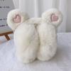 Cute Bear Ears Winter Warm Earmuffs Ear Muffs Women Plush Thick Soft Earmuffs Protect Ears Warm Earmuffs For Adults Children