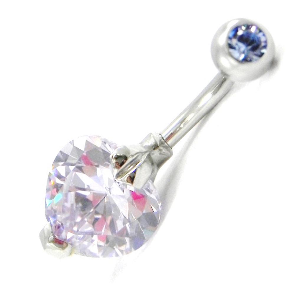 Les Trésors De Lily [H9407] - Body Piercing 'Love' Lavender