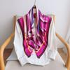 Korean Japanese Sweet Floral Square Scarf Women Summer Decorative Neck Scarf