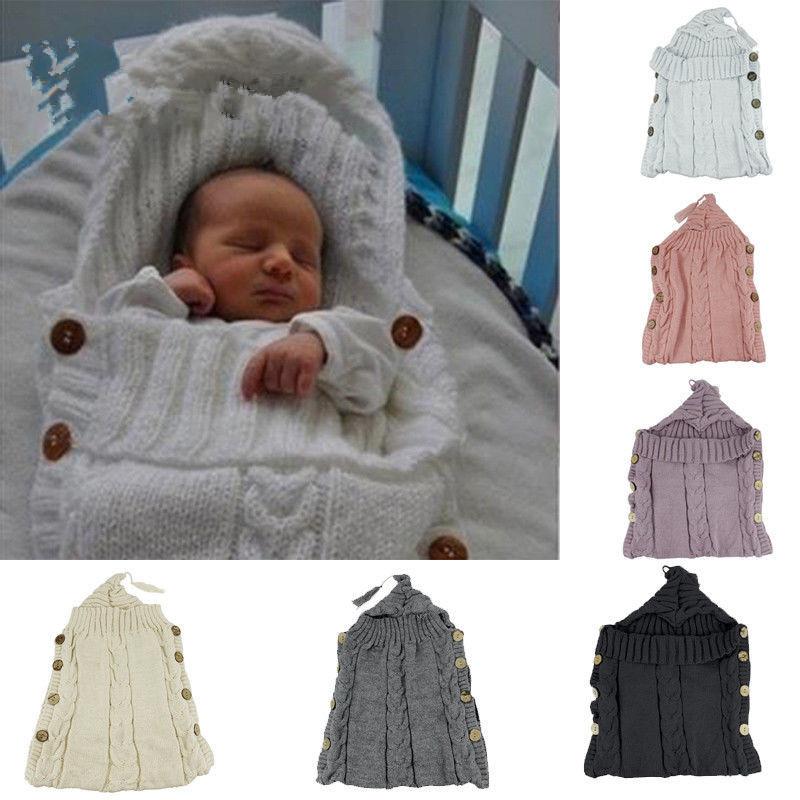 Baby Knitted Sleep Sack With Buttons For Infant Toddler Comfort And Warmth
