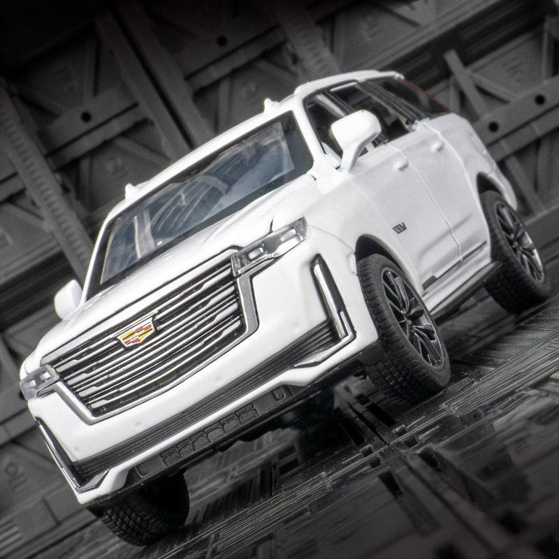 AABHV1 1:32 Cadillac Escalade внедорожник литой металлический автомобиль модель со звуком и светом игрушечная машинка с центральным управлением украшения