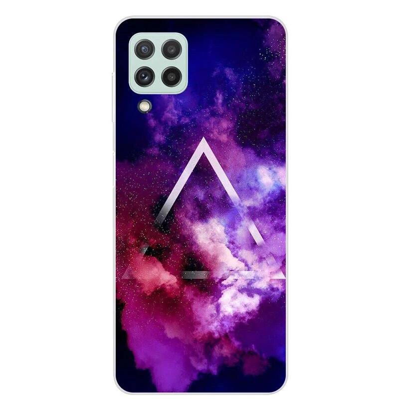 Чехол для Samsung Galaxy M22 M32 4G, задняя крышка для телефона Samsung M22, мягкий чехол для Samsung M32 4G M 22 32, черный чехол из ТПУ 6,4 дюйма