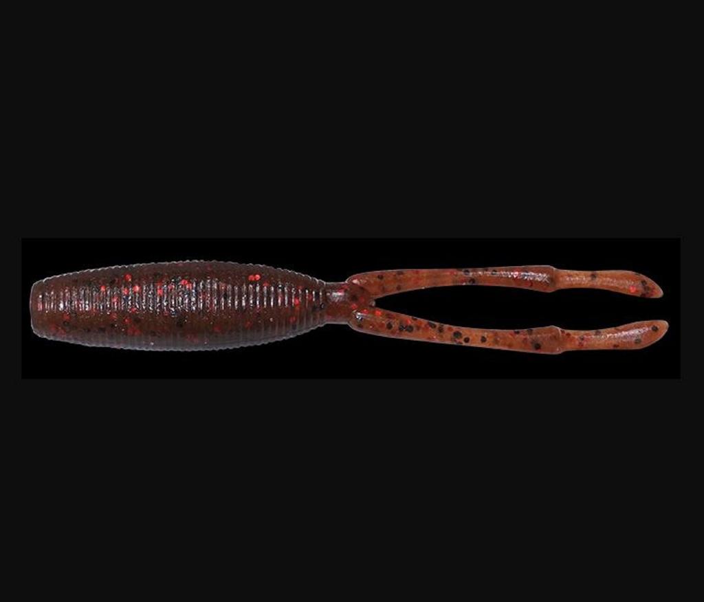 Megabass Мягкая приманка TK Twister JR 3,5 дюйма Ebimiso Red F (4050)
