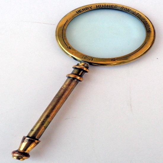 Лупа в старинном стиле с пенной крышкой Полноразмерная лупа для чтения Предмет