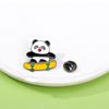 Craft Panda Skateboard Brooch Trinket Giant Panda Shape Badge  Girls/Boy Bag Gifts