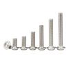 10PCS Round Head Screw PWM Screws Pan Washer M3 M4 Stainless Steel Cross Screw