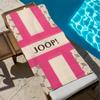 JOOP! Впитывающее пляжное полотенце, быстросохнущее микрофибровое банное полотенце, роскошное мягкое полотенце с принтом для пляжа, бассейна, путешествий, банное полотенце