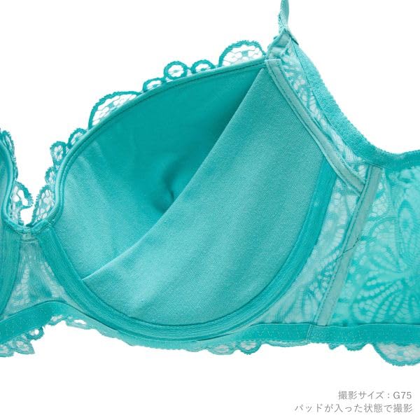 Galaxy Beautiful Breast Высокий бюстгальтер и трусики GHI, Без спинки, По бокам, Чашка 3/4, Комплект, (RE-Красный, G70)